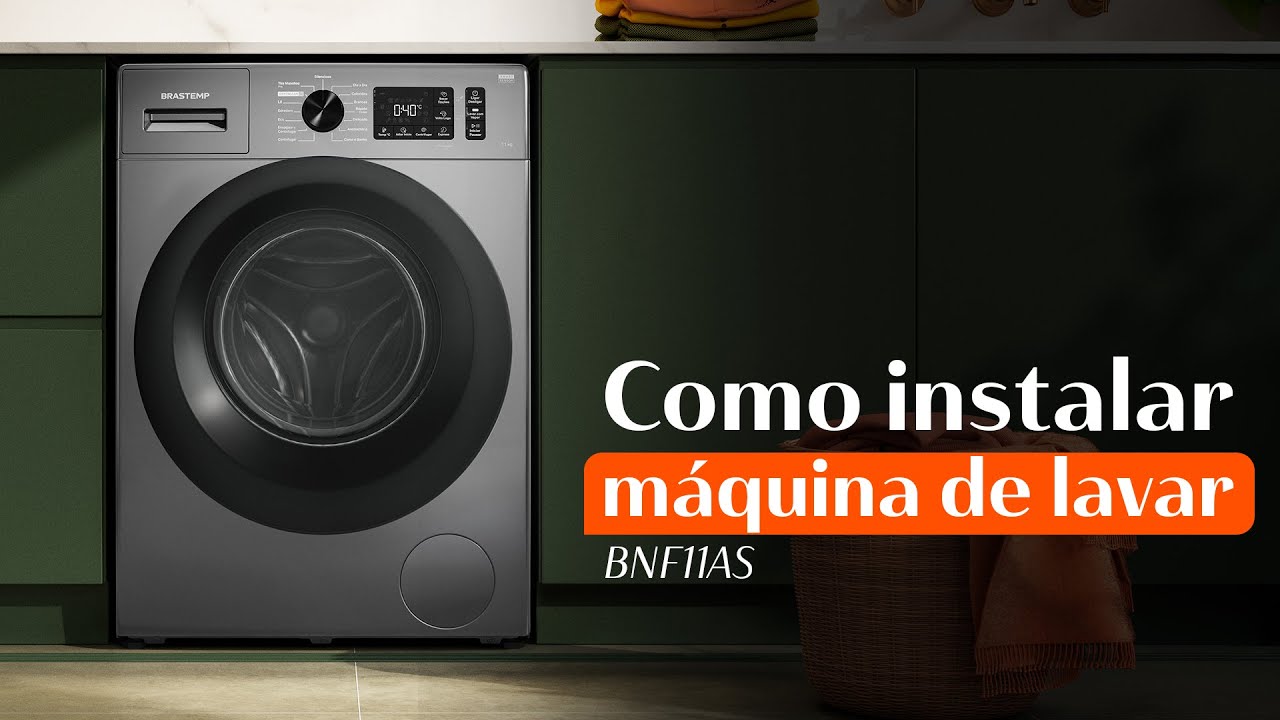 Instalação Máquina de Lavar? Tem dúvidas? Confira nossas dicas! #BrastempEnsina