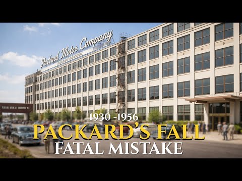 The Dark Story of Packard Motor Company From Innovation to America Largest Urban Decay