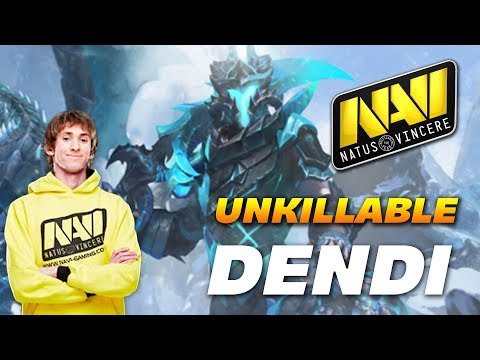 Dendi Unkillable Dragon Knight - Dota 2 Pro MMR Gameplay