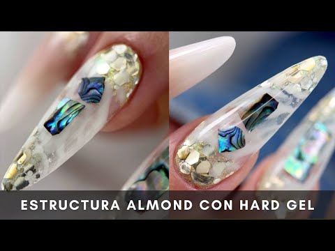 ESTRUCTURA ALMOND CON HARD GEL │ VIDEO TUTORIAL │ LEGACY NAILS
