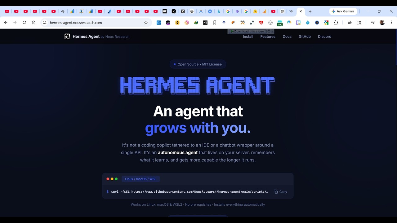 Hermes Agent is INSANE It Builds Unlimited Full Stack Coding Apps From Prompt Locally For FREE