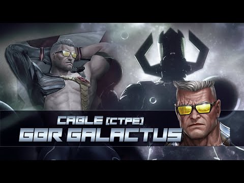 Cable vs GBR GALACTUS [CTPE] | MARVEL Future Fight