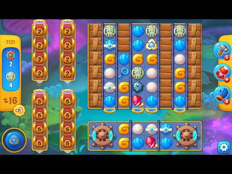 Fishdom 2021 - Level 7121   #playrix #fishdom #gaming
