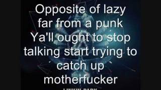 Linkin Park - When They Come For Me (Lyrics Video)