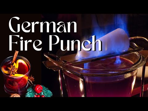 Mulled wine that you light on fire! | Feuerzangenbowle