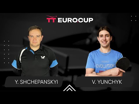 12:50 Yurii Shchepanskyi - Valentyn Yunchyk 15.09.2024 TT Euro.Cup Ukraine Elite. TABLE 4