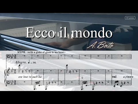 Ecco il mondo, Karaoke, Mefistofele, Bass Aria