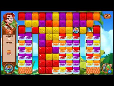 Lost Island Blast Adventure Level 483 - NO BOOSTERS 🏝️ | SKILLGAMING ✔️