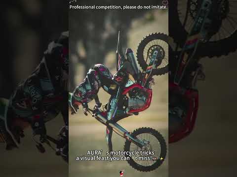 Motorcycle Auraaa freestyle stunt show 999%🏍️🥶💪🔥 #USA #motorcycle #stunt #FMX #fyp