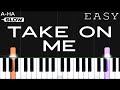 a-ha - Take On Me | SLOW EASY Piano Tutorial