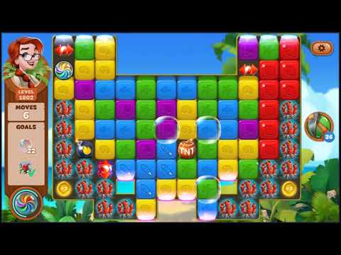 Lost Island Blast Adventure Level 1802 - NO BOOSTERS 🏝️ | SKILLGAMING ✔️