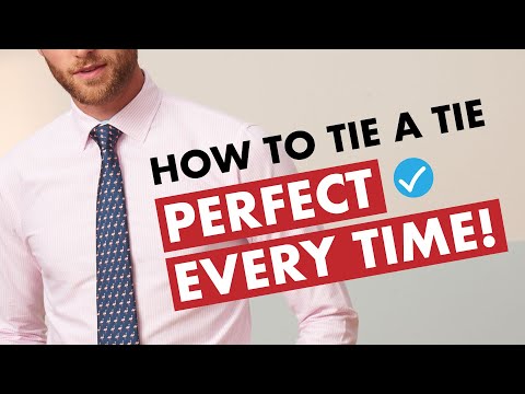 How to Tie A Tie - Half Windsor Knot - Easy Method!