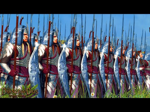THE ELVES OF LORIEN WILL NOT COME TO THE HELP!? 20 000 Units - LOTR Cinematic Battle