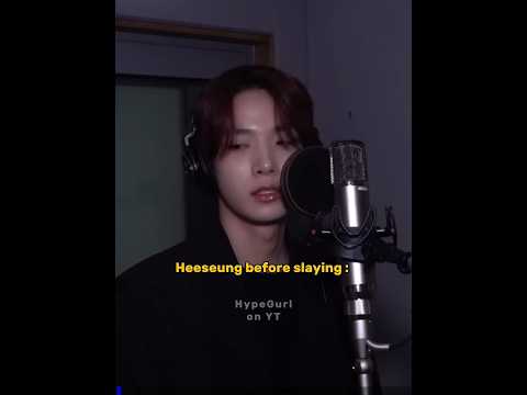 Hee's XO RAW VOCAL is so 😭😭😭 #heeseung #Enhypen #kpop