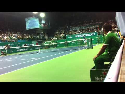 tennis247.vn - Heineken Stars 2012: Lopez vs Simon