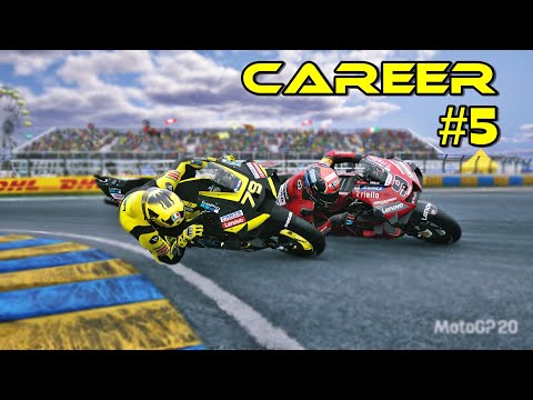 MotoGP 20 CAREER MODE | #FrenchGP 5/20 |  TV REPLAY | SEASON 10