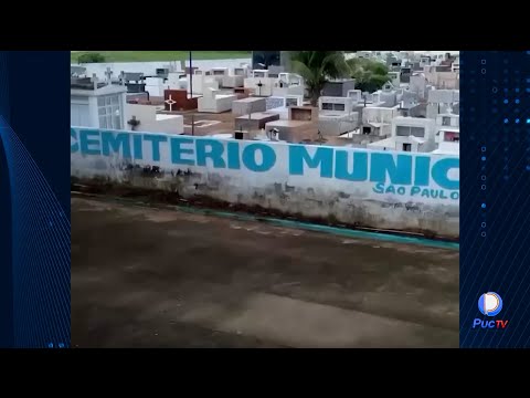 CEMITÉRIO DE ARAGUAPAZ (GO) ENFRENTA UMA GRAVE CRISE DE SUPERLOTAÇÃO