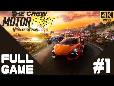 THE CREW MOTORFEST Full Walkthrough Gameplay Part 1 – PS5 4K 60FPS No Commentary