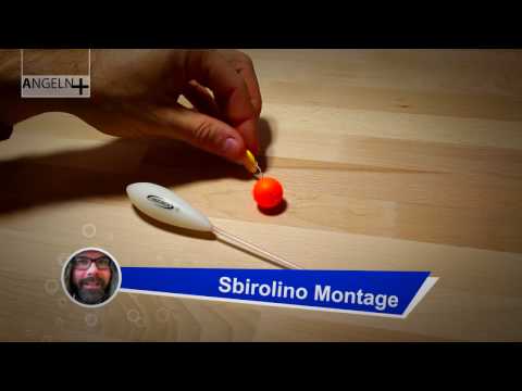 Forellenmontage mit Sbirolino | Angelmontage | Posenmontage