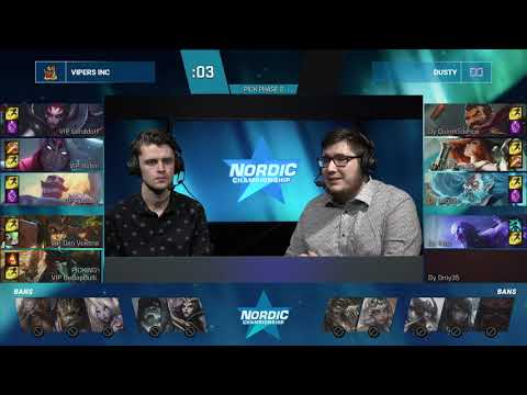 Vipers Inc vs Dusty - Groupstage - BO1 - Nordic Championship Spring Season 2020
