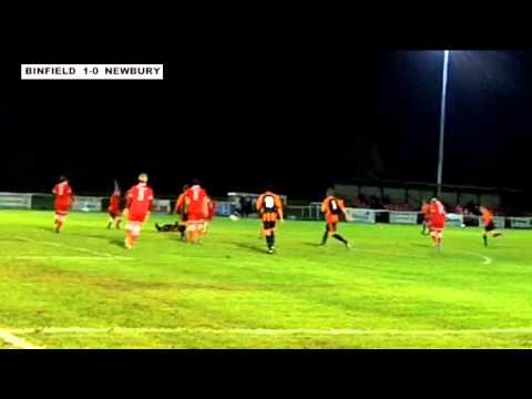 BINFIELD FC TV   BINFIELD 4 2 NEWBURY   BandB Senior Trophy R1   14 11 10