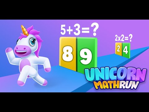 Unicorn Dash Game: Math Runner