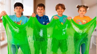 Slime School Adventure with Jason and Friends