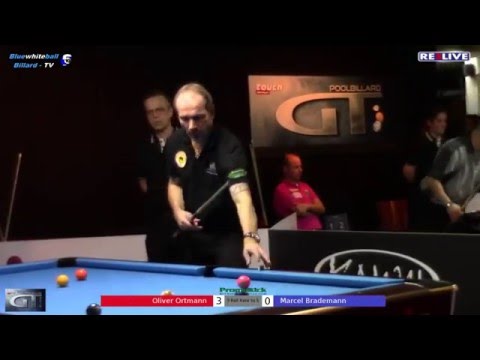 Oliver Ortmann vs Marcel Brademann - German Tour Finalrunden 2015/2016 powered by REELIVE