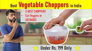Top 5 Best Vegetable Choppers in India 🥕 | Fast Cooking Prep | Best Veggie Cutter for Kitchen 2025