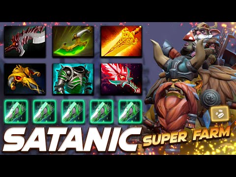 Satanic Alchemist Super Farm Machine - Dota 2 Pro Gameplay [Watch & Learn]