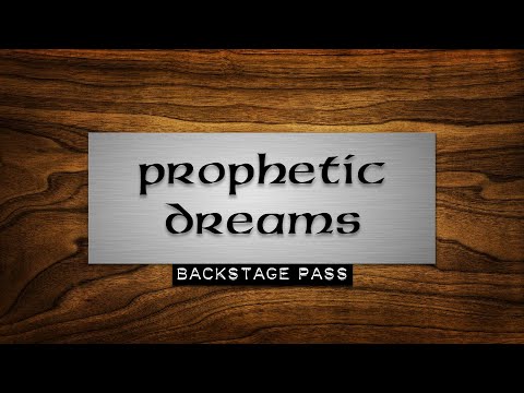 Prophetic Dreams for BackStage Pass - Complete Patch Walkthrough