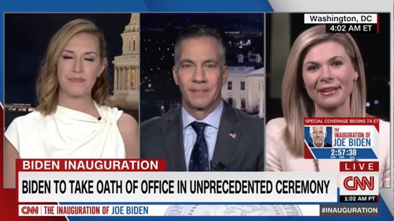 CNN - The Inauguration of Joe Biden - 4AM ET Open + First 15 minutes - January 20, 2021