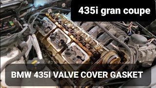 How to Replace VALVE COVER GASKET BMW 435I N55