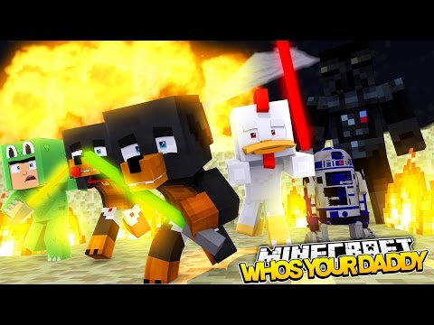 Minecraft WHOS YOUR DADDY - BABIES BLOW UP STAR WARS H.Q - Donut the Dog Minecraft Roleplay