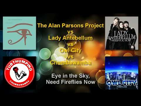 The Alan Parsons Project vs Lady Antebellum vs Owl City vs Chumbawamba (Mashup)
