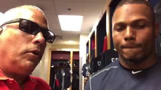 Marcador: Erick Aybar  listo para apoyar a los más jóvenes del conjunto