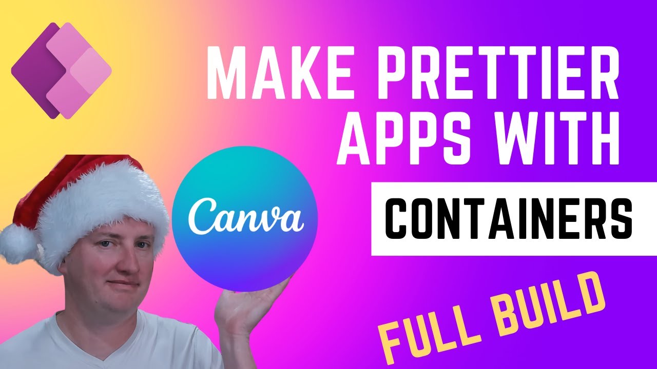 Power Apps Example using Canva for Design + Full Build