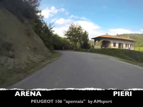 41° Rally Team 971 Arena-Pieri Peugeot 106 A5 - Cameracar PS6 Moransengo