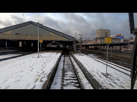 CabView : Chorzów Stary - Bytom - Gliwice GLC. ZIMA /1440HD/.