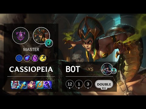 Cassiopeia Bot vs Caitlyn - EUW Master Patch 11.9