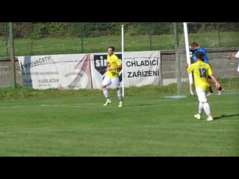 Křemže - Horní Planá 2:2, 2016-17 (gól Radka Bauera po krásné akci Jana Oškrdy)