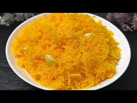 Zarda Sweet Recipe | Meethe Chawal Recipe | How To Make Sweet Rice | Simple Zarda Rice Recipe