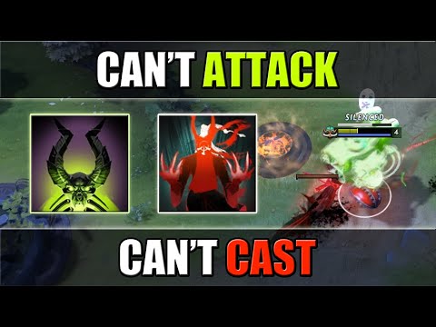 Permanent Disarm + Silence [Phantom's Embrace + Decrepify] Dota 2 Ability Draft