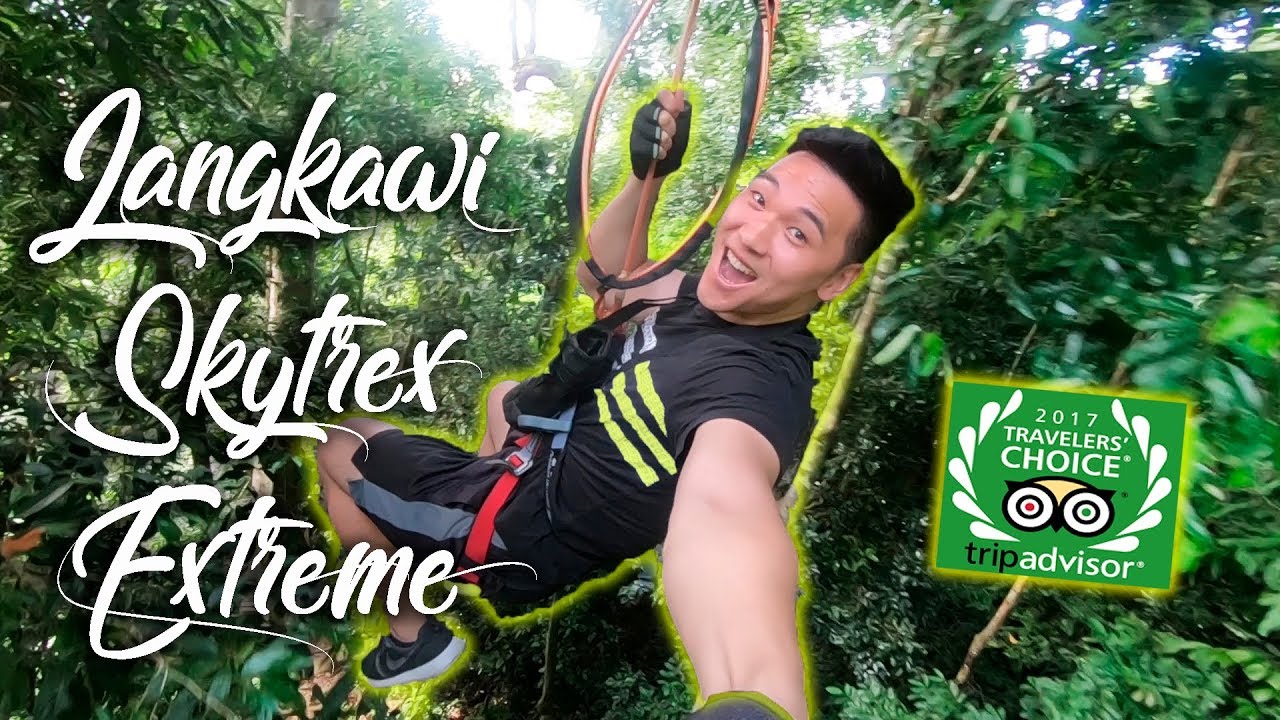 Enjoy adrenaline-pumping fun and treetop views at Skytrex Adventure Langkawi!