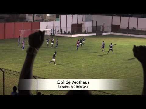 Gols PALMEIRAS 3X0 ITABAIANA - Copa 2 de Julho 2012 Sub-17