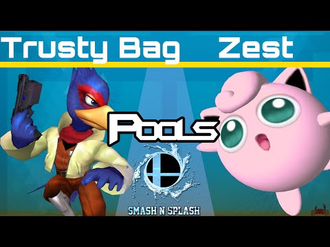 SNS - Trusty Bag (Falco, Marth) vs Zest (Jigglypuff) - Melee Pools