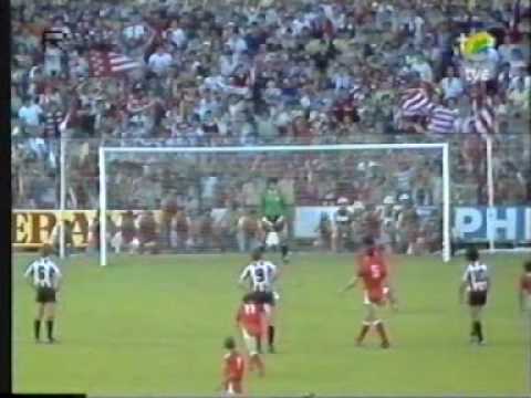 goles de Hugo Sanchez en la final de la copa del rey 1984-85