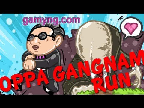 Bizarre Games | OPPA GANGNAM RUN feat. Slender | Pura moda en flash