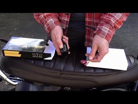 Custom Triumph T120 Bonneville/ Smart Brake Module from SMART TURN SYSTEM!