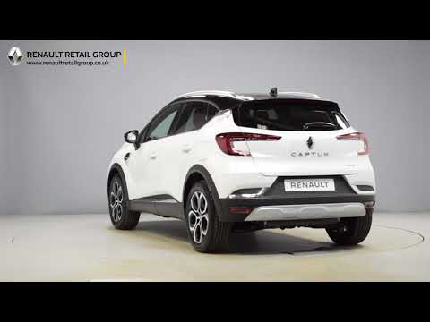 Renault Captur E Tech Launch edition White Black roof